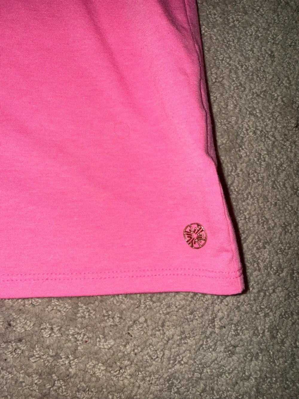 Lilly Pulitzer Neon Pink Ruffle Sleeve Tank - Picture 2 of 4